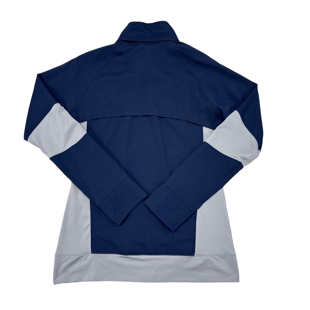 Fisher Island Golf Club Under Armour Jacket Womens Size Medium Blue Gray - Picture 2 of 8